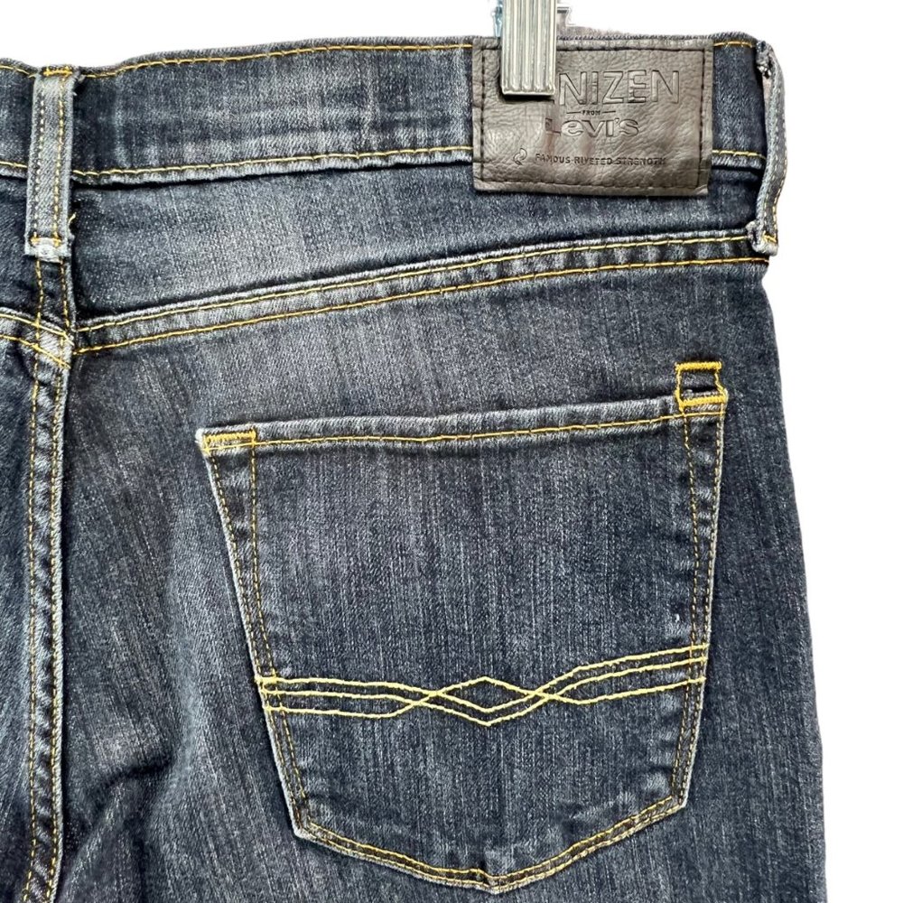 Levi's Denizen 216 Skinny Fit Denim Jeans Medium Wash Blue Mens Size 36 X 30 - Picture 4 of 13